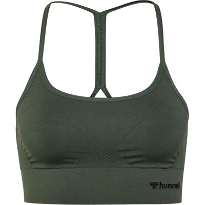 Hummel - Model: hmlTiffy - Seamless Sports Top - Gray - Women Hummel - Model: hmlTiffy - Seamless Sports Top - Gray - Women