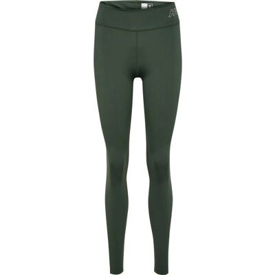 HUMMEL Hmlte Fundamental Mid Waist Tights - Climbing Ivy HUMMEL Hmlte Fundamental Mid Waist Tights - Climbing Ivy
