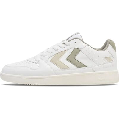 Hummel St. Power Play Sneaker Weiß/Seagrass/Bone White - Sneaker Hummel St. Power Play Sneaker Weiß/Seagrass/Bone White - Sneaker