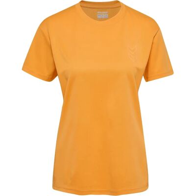 Hummel Damen Sportshirt - Arancione Brillante - S - Maglietta sportiva Hummel Damen Sportshirt - Arancione Brillante - S - Maglietta sportiva