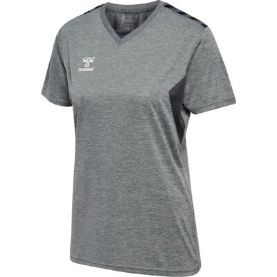 HUMMEL Damen Shirt - Grau - M - Sportswear HUMMEL Damen Shirt - Grau - M - Sportswear