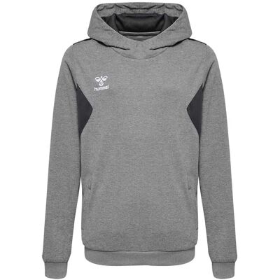 hummel HMLauthentic Pl Hoodie Kids - Grigio - Maglione hummel HMLauthentic Pl Hoodie Kids - Grigio - Maglione