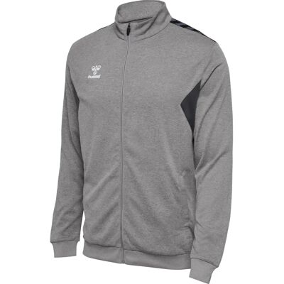 HUMMEL Herren Unterjacke hmlAUTHENTIC PL ZIP JACKET - Grey Melange - Jacket HUMMEL Herren Unterjacke hmlAUTHENTIC PL ZIP JACKET - Grey Melange - Jacket