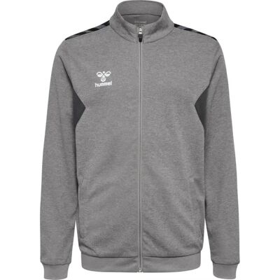 Hummel HMLAUTHENTIC PL ZIP JACKET KIDS - Grey Melange - Jacket Hummel HMLAUTHENTIC PL ZIP JACKET KIDS - Grey Melange - Jacket