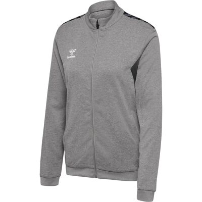 Giacca con zip Hummel HMLAUTHENTIC PL Donna - Grigio Giacca con zip Hummel HMLAUTHENTIC PL Donna - Grigio