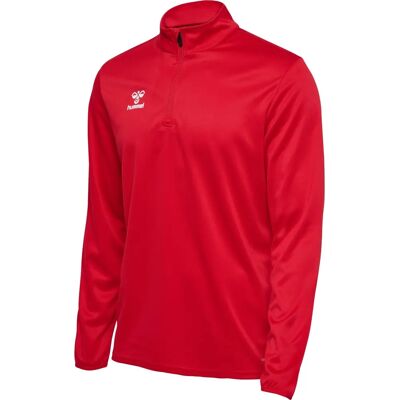 Hummel Recycled Polyester Sports Top - High Neck Half-Zip, Breathable Hummel Recycled Polyester Sports Top - High Neck Half-Zip, Breathable