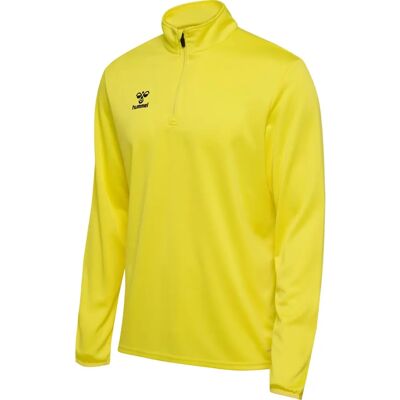 Hummel Hmlessential Half-Zip - Running Jacket - Yellow Hummel Hmlessential Half-Zip - Running Jacket - Yellow