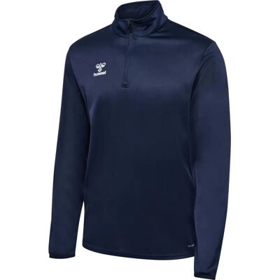 Hummel Essential Marine Halv-zip sporttop Hummel Essential Marine Halv-zip sporttop