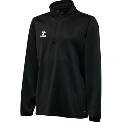 Maglia Sportiva con Mezza Zip Hummel Nero - Abbigliamento per Allenamento Maglia Sportiva con Mezza Zip Hummel Nero - Abbigliamento per Allenamento