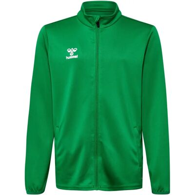 Hummel Modell 152 Recyceltes Polyester Cardigan - Jelly Bean & Grün Hummel Modell 152 Recyceltes Polyester Cardigan - Jelly Bean & Grün
