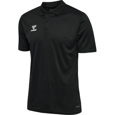 HUMMEL HmlESSENTIAL POLO - Svart - Pikétröja HUMMEL HmlESSENTIAL POLO - Svart - Pikétröja