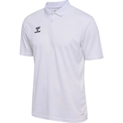 HUMMEL hmlESSENTIAL POLO - White - Casual Polo Shirt - Polo Shirt HUMMEL hmlESSENTIAL POLO - White - Casual Polo Shirt - Polo Shirt