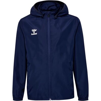 Giacca unisex bambino marine di Hummel - Resistente all'acqua, Poliestere riciclato, Logo alla moda - Giacca Giacca unisex bambino marine di Hummel - Resistente all'acqua, Poliestere riciclato, Logo alla moda - Giacca