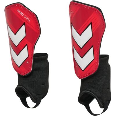 HUMMEL Hmlshin Guards Hartschale Pompeian Red - Schienbeinschützer HUMMEL Hmlshin Guards Hartschale Pompeian Red - Schienbeinschützer