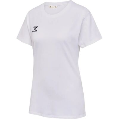 hummel Damen Bio-Baumwolle T-Shirt mit Rundhals - Regular Fit hummel Damen Bio-Baumwolle T-Shirt mit Rundhals - Regular Fit