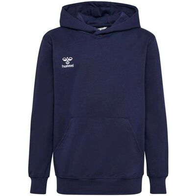 hummel felpa con cappuccio unisex - HMLGO 2.0 Hoodie Kids - Design minimalista scandinavo hummel felpa con cappuccio unisex - HMLGO 2.0 Hoodie Kids - Design minimalista scandinavo