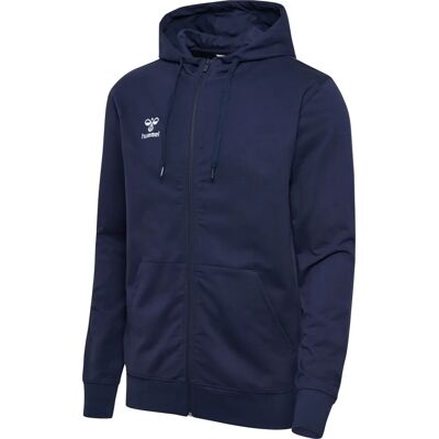 HUMMEL Hmlgo 2.0 Zip Hoodie - Marine - Felpa con cappuccio HUMMEL Hmlgo 2.0 Zip Hoodie - Marine - Felpa con cappuccio