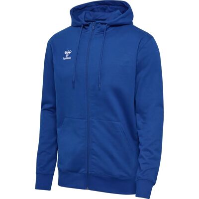 HUMMEL Modello Hmlgo 2.0 Zip Hoodie - Blu - Felpa con Cappuccio HUMMEL Modello Hmlgo 2.0 Zip Hoodie - Blu - Felpa con Cappuccio