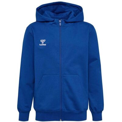 Hummel Go 2.0 Hoodie - Children's Blue Reversible Full-Zip Hummel Go 2.0 Hoodie - Children's Blue Reversible Full-Zip