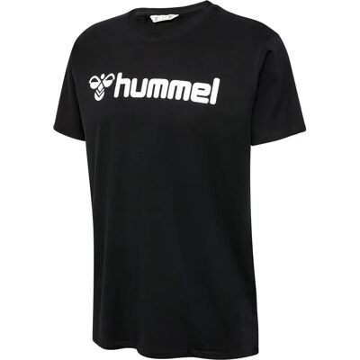 T-shirt Hummel in Cotone Biologico Uomo - Nero T-shirt Hummel in Cotone Biologico Uomo - Nero