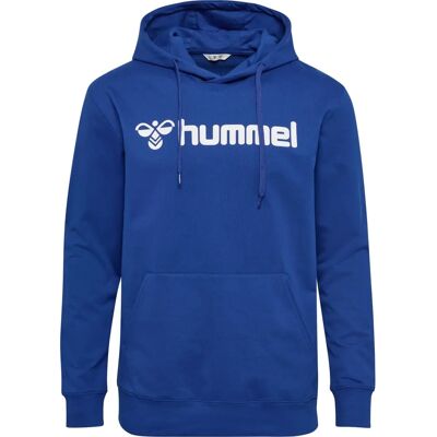 HUMMEL Hmlgo 2.0 Logo Hoodie True Blue - Felpa con cappuccio HUMMEL Hmlgo 2.0 Logo Hoodie True Blue - Felpa con cappuccio