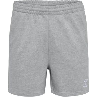 Hummel HmlGO 2.0 Sweatshorts Women - Grey - Shorts Hummel HmlGO 2.0 Sweatshorts Women - Grey - Shorts