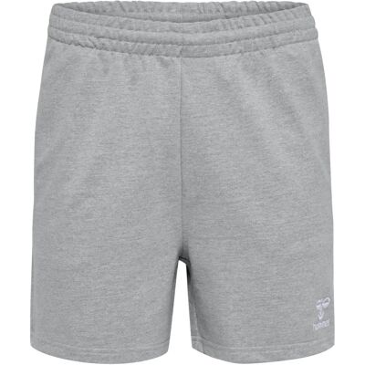 HUMMEL Hmlgo 2.0 Sweatshorts Woman Grey Melange - Shorts HUMMEL Hmlgo 2.0 Sweatshorts Woman Grey Melange - Shorts