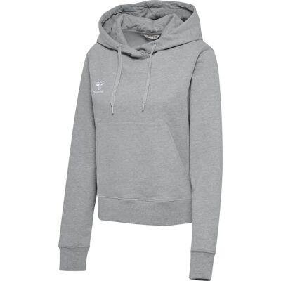 HUMMEL Hmlgo 2.0 Hoodie Grey Melange - Hoodie HUMMEL Hmlgo 2.0 Hoodie Grey Melange - Hoodie