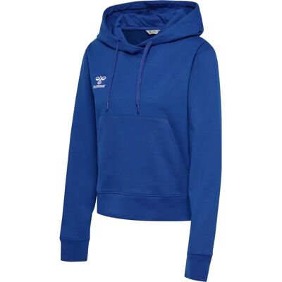 Hummel Hmlgo 2.0 Hoodie Woman True Blue 2XL - Felpa Hummel Hmlgo 2.0 Hoodie Woman True Blue 2XL - Felpa