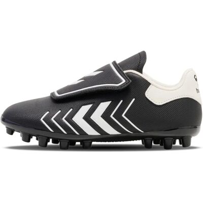Hummel Hattrick MG Jr Schwarz/Weiß - Fußballschuhe Hummel Hattrick MG Jr Schwarz/Weiß - Fußballschuhe