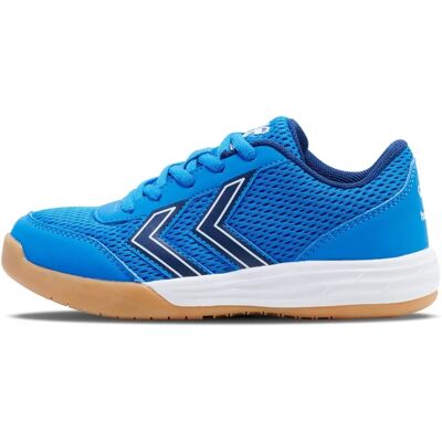 Hummel Chaussures Décontractées Enfants MULTIPLAY FLEX LC JR - Bleu/Blanc - Chaussures Enfants - Publicité Hummel Chaussures Décontractées Enfants MULTIPLAY FLEX LC JR - Bleu/Blanc - Chaussures Enfants - Publicité