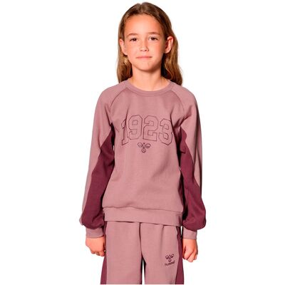 Hummel - Twilight Mauve Sweatshirt - 9 År (134) - Sweatshirt Hummel - Twilight Mauve Sweatshirt - 9 År (134) - Sweatshirt