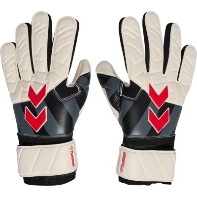 HUMMEL Hmlgk Gloves Allround Grip White/black/red - Gloves HUMMEL Hmlgk Gloves Allround Grip White/black/red - Gloves