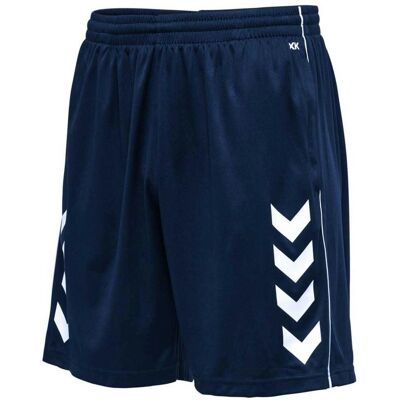 hummel Hmlcore Xk Poly Coach Shorts - Bleu - Short de sport - Publicité hummel Hmlcore Xk Poly Coach Shorts - Bleu - Short de sport - Publicité