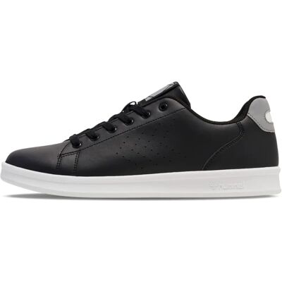 Hummel Court Line Chaussures Noires - Tennis Hummel Court Line Chaussures Noires - Tennis