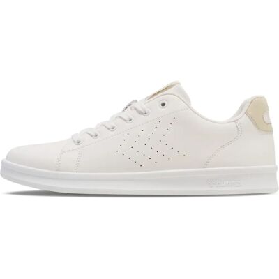 Hummel Court Line Buty - Unisex - Biały/bone White - Buty do tenisa Hummel Court Line Buty - Unisex - Biały/bone White - Buty do tenisa