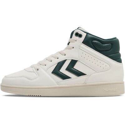 HUMMEL St Power Play Mid Schuhe - Marshmallow/rain Forest - Schuhe HUMMEL St Power Play Mid Schuhe - Marshmallow/rain Forest - Schuhe