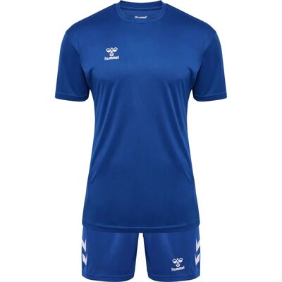 Hummel Trainingsset - Shirt Shorts Sport Polyester Blau - Training Set Hummel Trainingsset - Shirt Shorts Sport Polyester Blau - Training Set