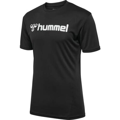 Koszulka sportowa Hummel - HmlLOGO Jersey S/S - Czarna - Sportshirt Koszulka sportowa Hummel - HmlLOGO Jersey S/S - Czarna - Sportshirt