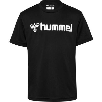 hummel Jungen Sportshirt - Jungen - Sportshirt - hmlLOGO JERSEY S/S KIDS - Schwarz hummel Jungen Sportshirt - Jungen - Sportshirt - hmlLOGO JERSEY S/S KIDS - Schwarz