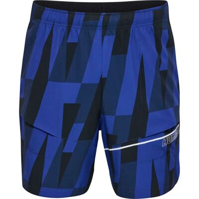 hummel Hmlcourt Aop Pocket Shorts - Shorts de sport pour homme - Publicité hummel Hmlcourt Aop Pocket Shorts - Shorts de sport pour homme - Publicité