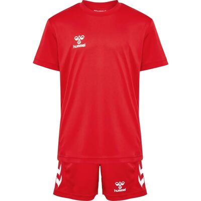 hummel Jungen Sport Set - Regular Fit, Wasser Logo, Elastischer Bund hummel Jungen Sport Set - Regular Fit, Wasser Logo, Elastischer Bund