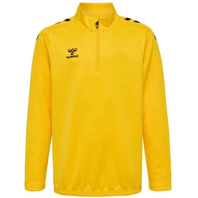 Hummel Uomo Giacca da Corsa - Traspirante, Mezza Zip Hummel Uomo Giacca da Corsa - Traspirante, Mezza Zip