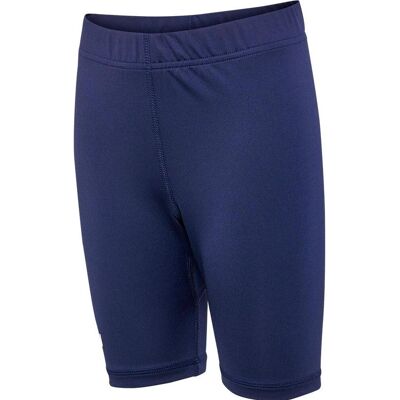 hummel Kinderen Blauwe korte Leggings - Tights hummel Kinderen Blauwe korte Leggings - Tights
