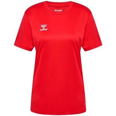 Hummel T-shirt sport femme - 2XL - Rouge - Publicité Hummel T-shirt sport femme - 2XL - Rouge - Publicité