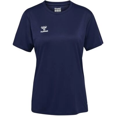 HUMMEL Hmlessential Jersey S/s Femme Marine - T-shirt - Publicité HUMMEL Hmlessential Jersey S/s Femme Marine - T-shirt - Publicité