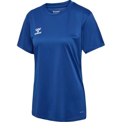 Hummel Damska Koszulka Sportowa - Niebieska - Regular Fit - Koszulka sportowa Hummel Damska Koszulka Sportowa - Niebieska - Regular Fit - Koszulka sportowa