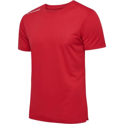 Hummel Hmlrun Jersey S/s Tango Red L - Sportshirt Hummel Hmlrun Jersey S/s Tango Red L - Sportshirt