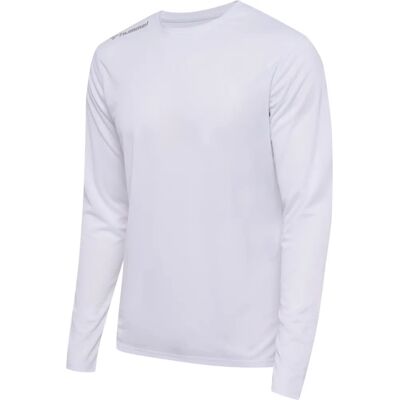 HUMMEL Hmlrun Jersey L/S Weiß S - Sportshirt HUMMEL Hmlrun Jersey L/S Weiß S - Sportshirt