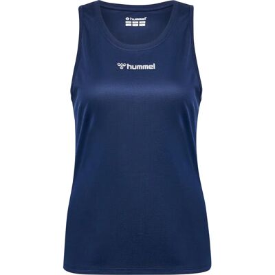 HUMMEL Hmlrun Singlet S/l Zwart Iris - T-Shirt HUMMEL Hmlrun Singlet S/l Zwart Iris - T-Shirt